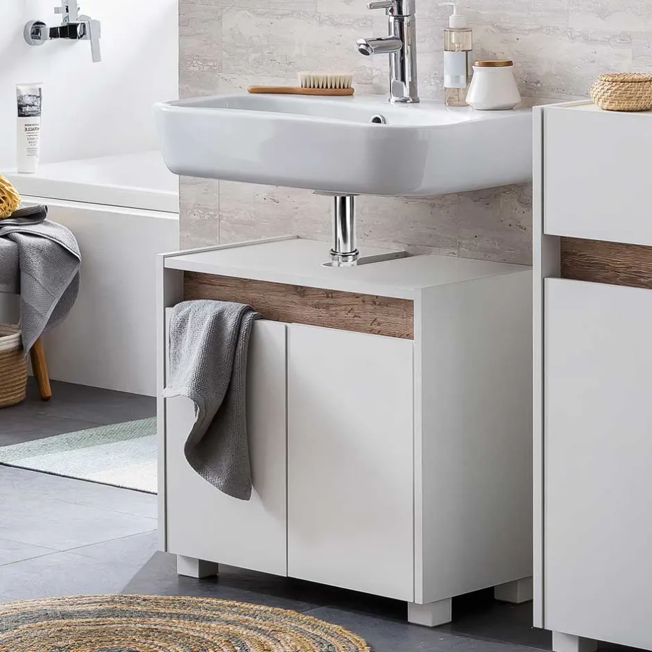Badezimmerschränke|Waschbeckenunterschränke*Pharao24 Waschtischunterschrank Rancus