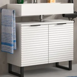 Pharao24 Waschtischunterschrank Sismail> Waschbeckenunterschränke|Bad Unterschränke