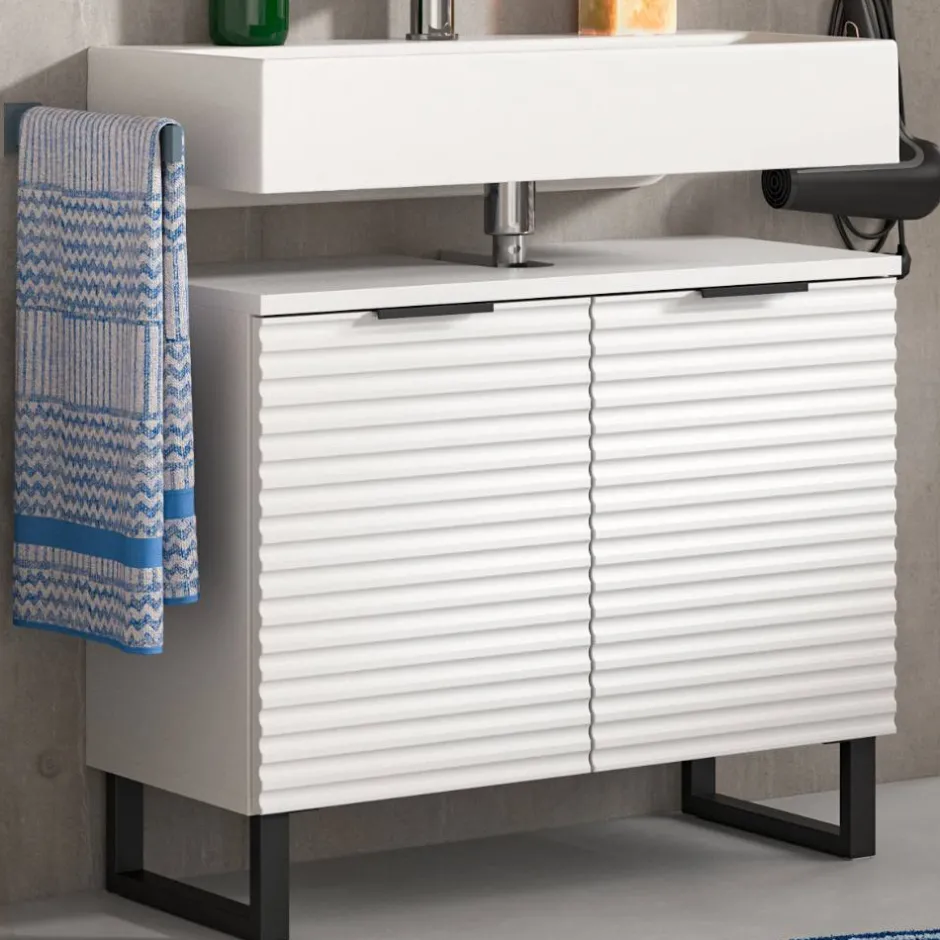 Pharao24 Waschtischunterschrank Sismail> Waschbeckenunterschränke|Bad Unterschränke