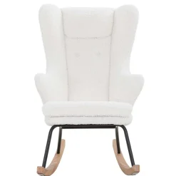 Ohrensessel*Pharao24 Webplüsch Schaukelsessel Fancey