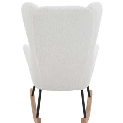 Ohrensessel*Pharao24 Webplüsch Schaukelsessel Fancey