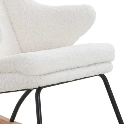 Ohrensessel*Pharao24 Webplüsch Schaukelsessel Fancey