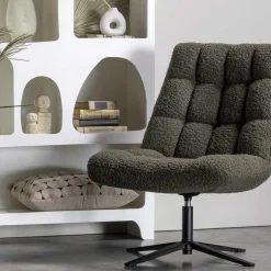 Wohnzimmer Sessel*Pharao24 Webplüsch Sessel Tiviancos