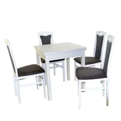 Pharao24 Weiße Essgruppe Elliot> Tischgruppen|Essgruppe