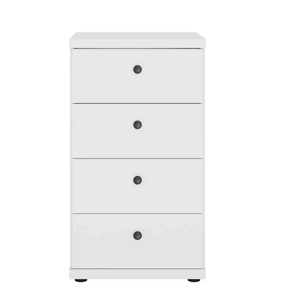 Pharao24 Weiße Hochkommode Tudana> Hochkommoden