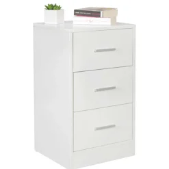 Pharao24 Weiße Kommode Leath> Nachtkommoden|Nachttisch