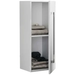 Pharao24 Weißer Bad Wandschrank Selami> Badezimmerschränke|Bad Hängeschränke