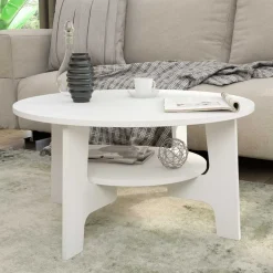 Pharao24 Weißer Couchtisch Paso> Wohnzimmertisch|Beistelltische