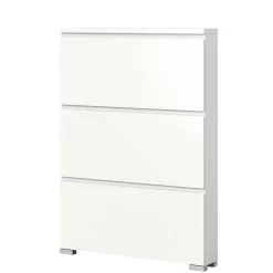 Pharao24 Weißer Garderobenschuhschrank Filicudio> Schuhschränke|Schuhkipper