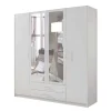Drehtürenschränke|Jugendkleiderschrank*Pharao24 Weißer Kleiderschrank Lyra