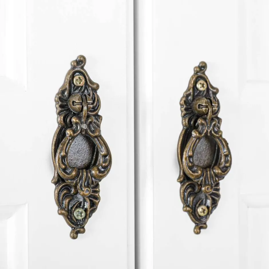 Massivholzmöbel|Drehtürenschränke*Pharao24 Weißer Kleiderschrank Pasterra