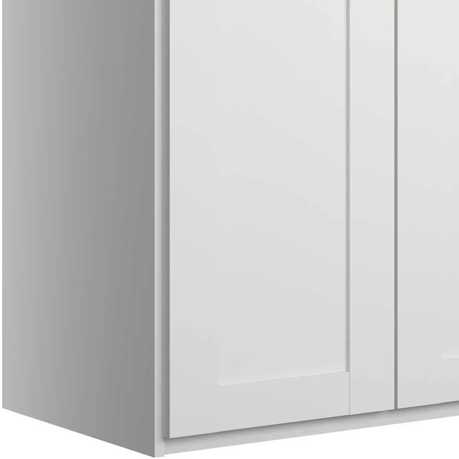 Drehtürenschränke|Kleiderschränke*Pharao24 Weißer Schlafzimmerschrank Tudana