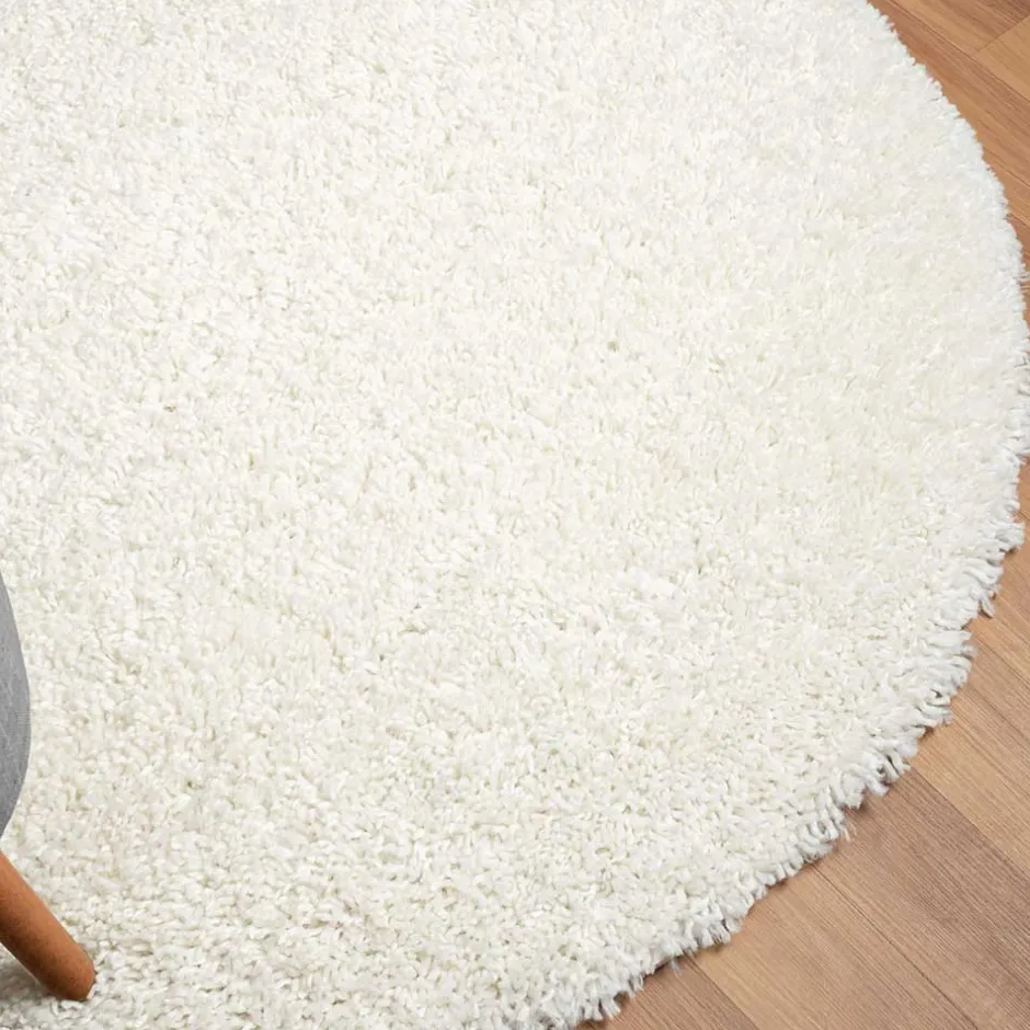 Pharao24 Weißer Shaggy Teppich Exmonda> Teppiche