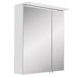 Spiegelschränke|Badezimmerschränke*Pharao24 Weißer Spiegelschrank Inabaros