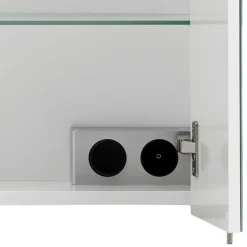 Spiegelschränke|Badezimmerschränke*Pharao24 Weißer Spiegelschrank Inabaros