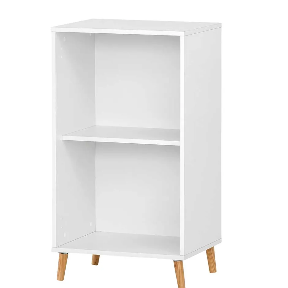 Pharao24 Weißes Aktenregal Palencial> Massivholzregale|Standregale