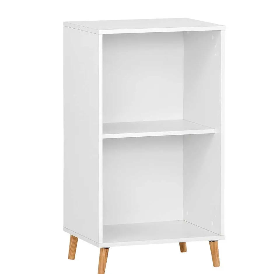 Pharao24 Weißes Aktenregal Palencial> Massivholzregale|Standregale