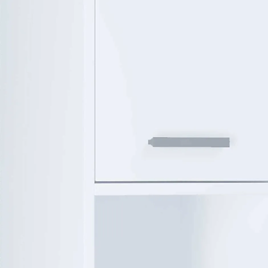 Pharao24 Weißes Badmöbel Set Vimalta> Badmöbel Sets