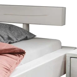 Balkenbett|Doppelbetten*Pharao24 Weißes Balkenbett Prozatura