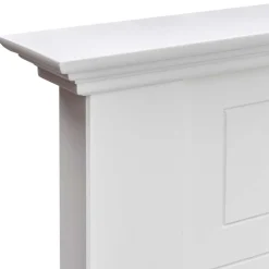 Massivholzbetten|Funktionsbetten*Pharao24 Weißes Bett Vomano