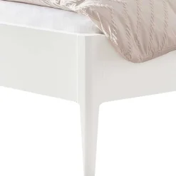 Pharao24 Weißes Massivholz Bett Lury><noscript><img width=