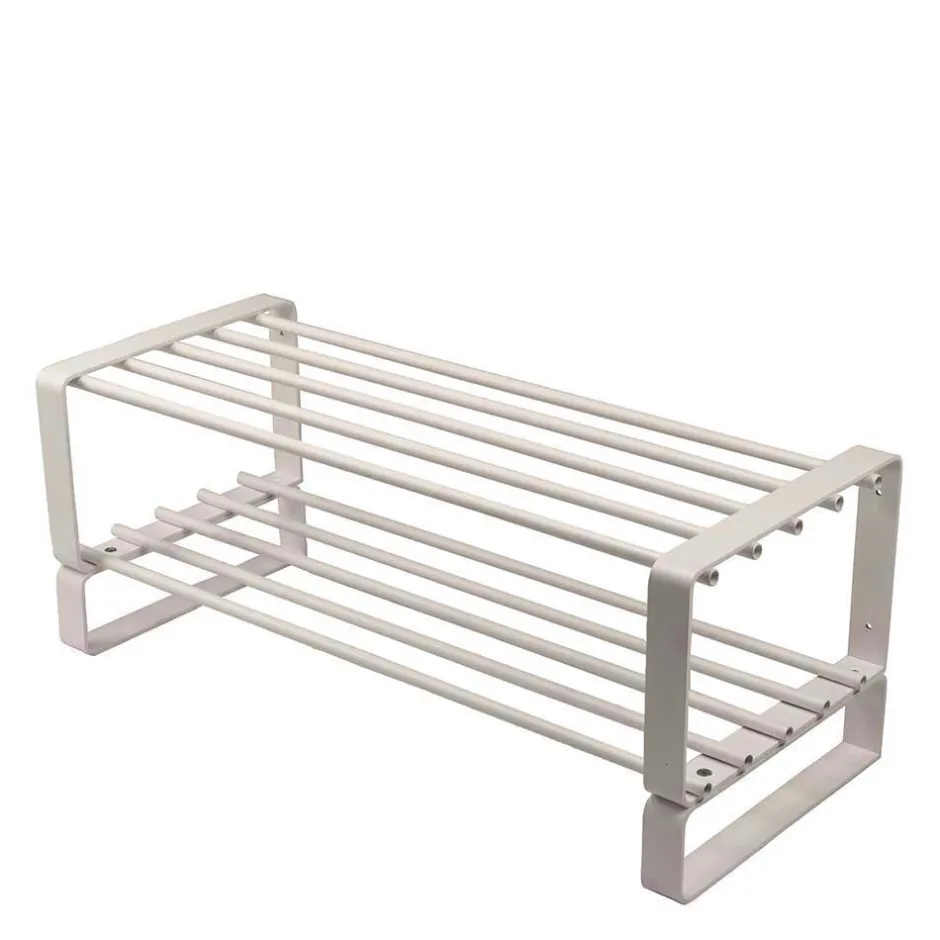 Standregale|Schuhregale*Pharao24 Weißes Schuhregal Gosdina