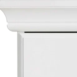 Massivholzmöbel|Küchenkommode*Pharao24 Weißes Sideboard Henjov