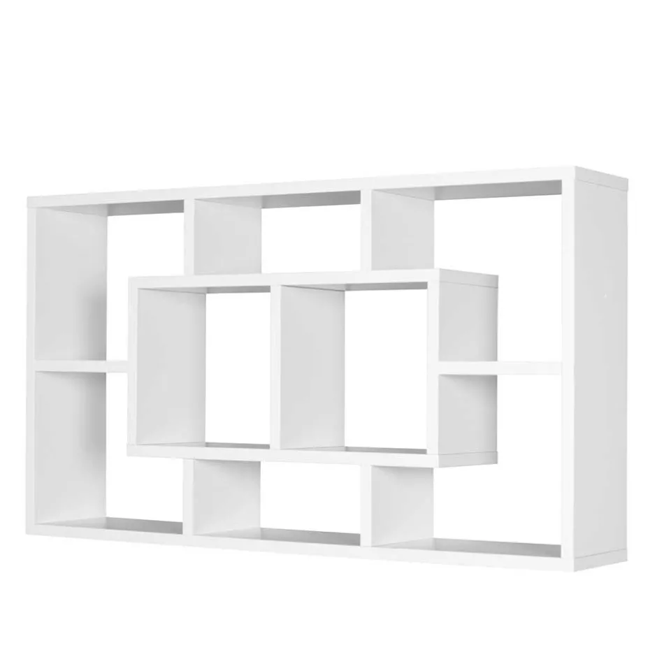 Hängeregale|Wandregale*Pharao24 Weißes Wandregal Austral