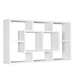 Hängeregale|Wandregale*Pharao24 Weißes Wandregal Austral