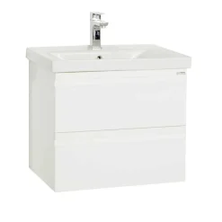 Badmöbel Sets*Pharao24 Weißes Waschplatz Set Valtte