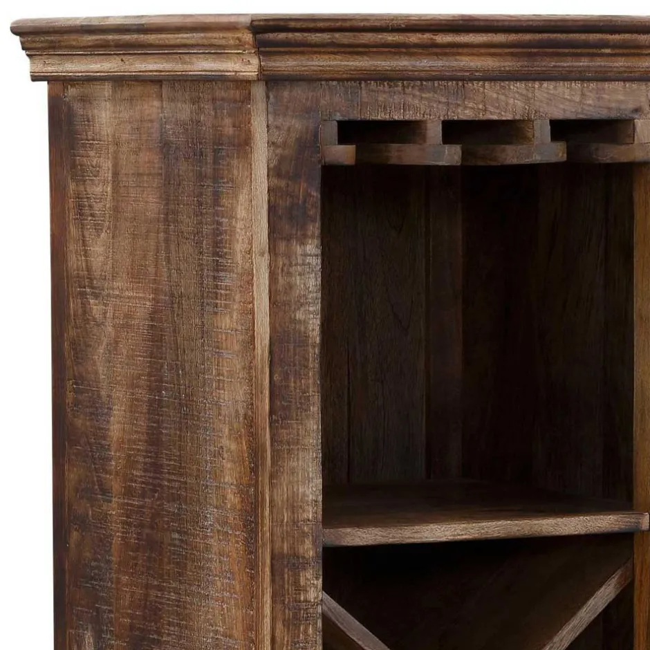 Massivholzregale|Standregale*Pharao24 Wein Regal Jatama