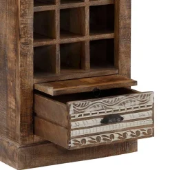 Massivholzregale|Standregale*Pharao24 Wein Regal Jatama