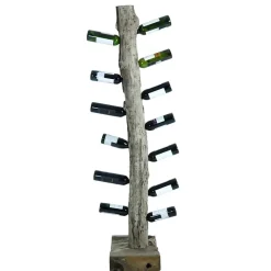 Massivholzregale|Standregale*Pharao24 Weinflaschenhalter Koropi