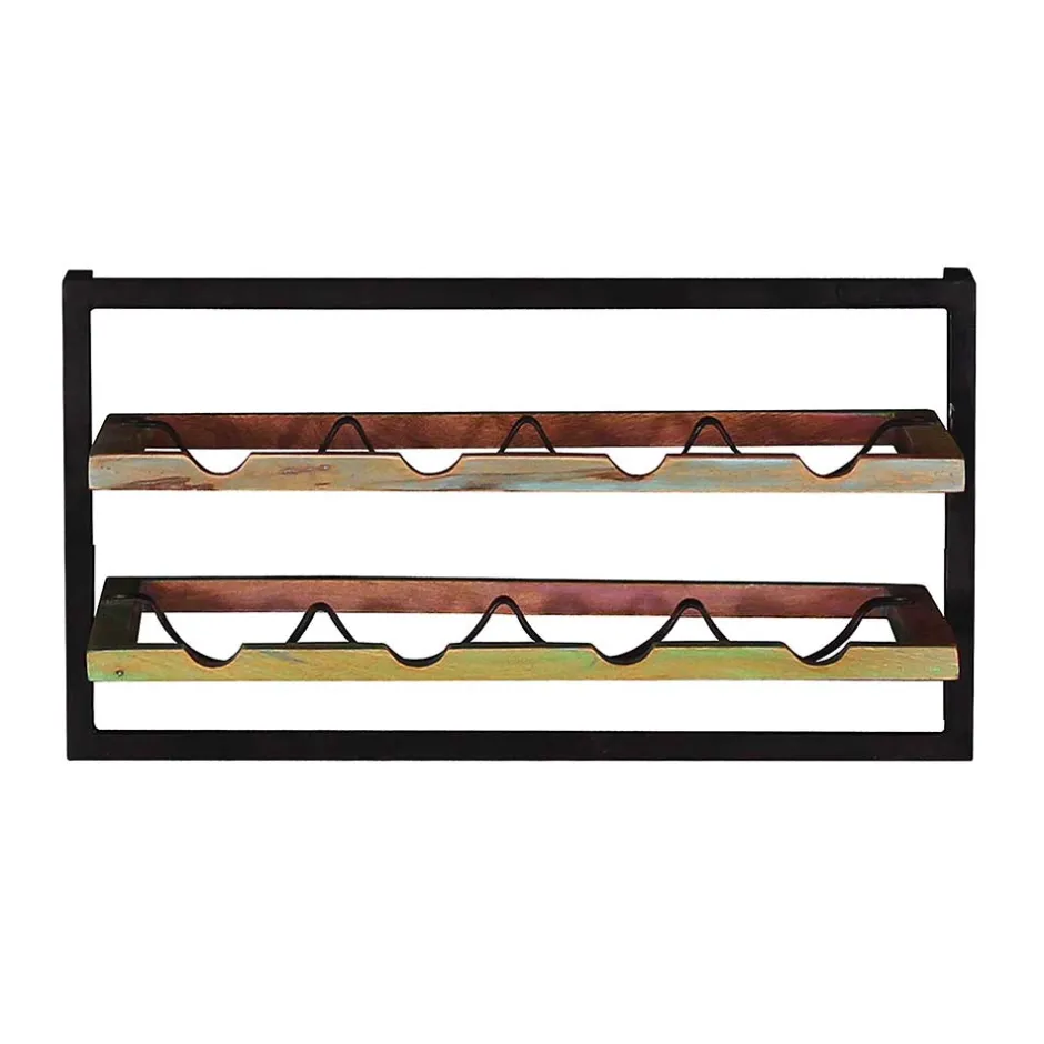 Pharao24 Weinflaschenhalter Woodstock> Hängeregale|Flaschenregale