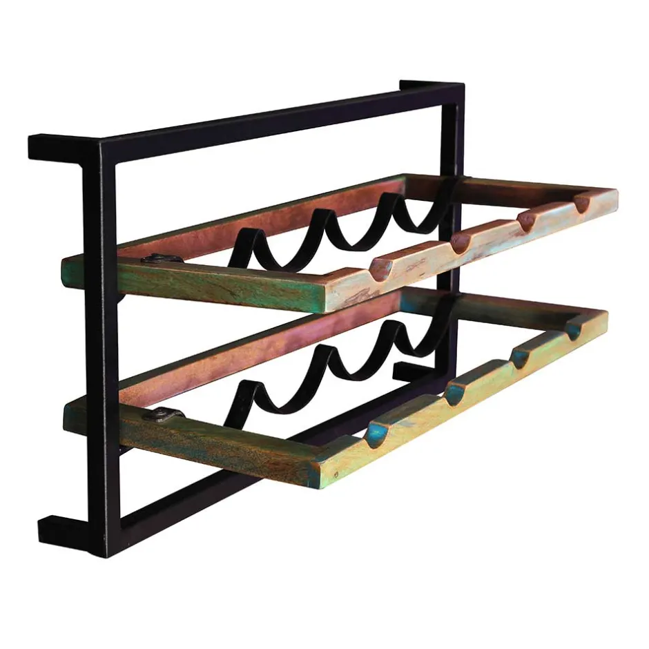 Pharao24 Weinflaschenhalter Woodstock> Hängeregale|Flaschenregale