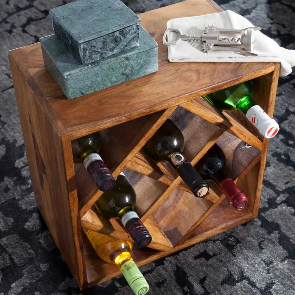 Massivholzregale|Standregale*Pharao24 Weinregal Coscana