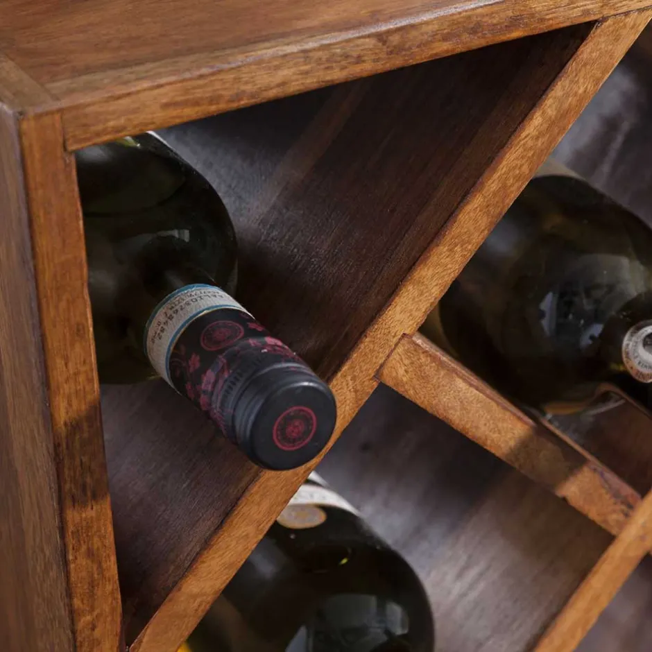 Massivholzregale|Standregale*Pharao24 Weinregal Coscana