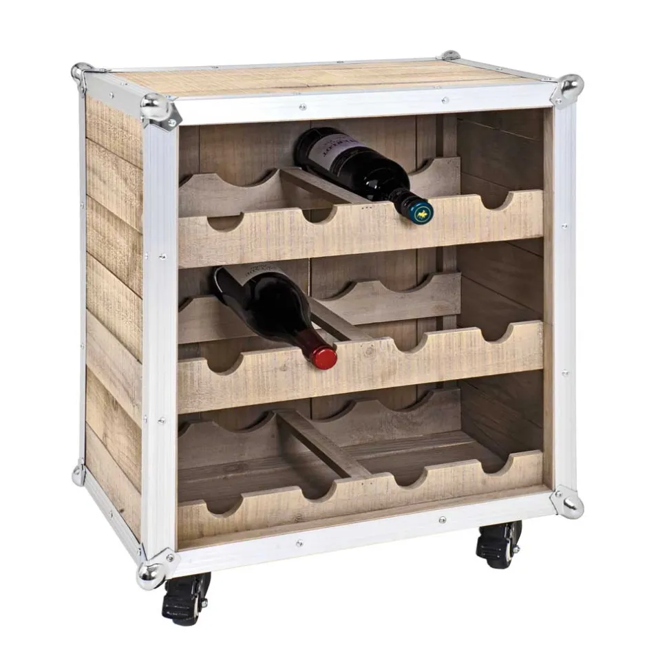 Pharao24 Weinregal Haenja> Massivholzregale|Flaschenregale