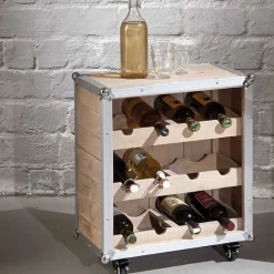 Pharao24 Weinregal Haenja> Massivholzregale|Flaschenregale