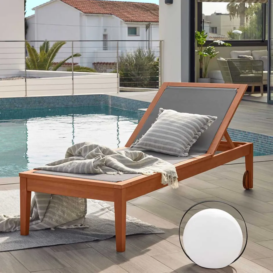 Gartenmöbel|Liegen*Pharao24 Wetterfeste Liege Omdrunas