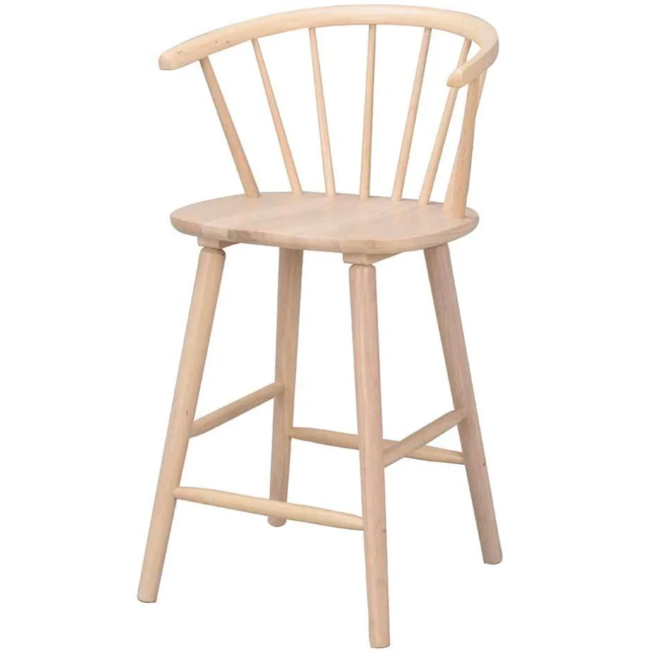 Barmöbel|Küchenhocker*Pharao24 White Wash Barstühle Grocano