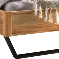 Massivholzbetten*Pharao24 Wildbuche Doppelbett Ubasta