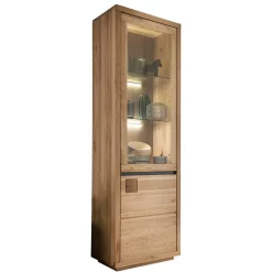 Wohnzimmerschrank|Wohnwand 350 Cm*Pharao24 Wildeiche Anbauwand Shailina