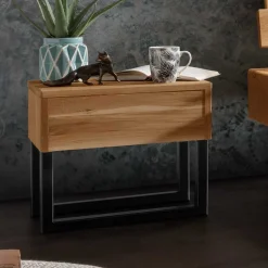 Pharao24 Wildeiche Balkenbett Useda><noscript><img width=