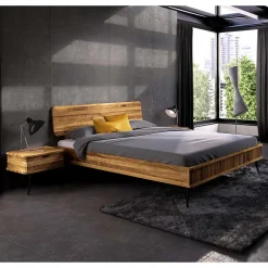 Einzelbetten|Doppelbetten*Pharao24 Wildeiche Bett Clantica