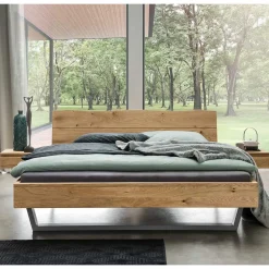 Massivholzmöbel|Komfortbetten*Pharao24 Wildeiche Bett Snaucia