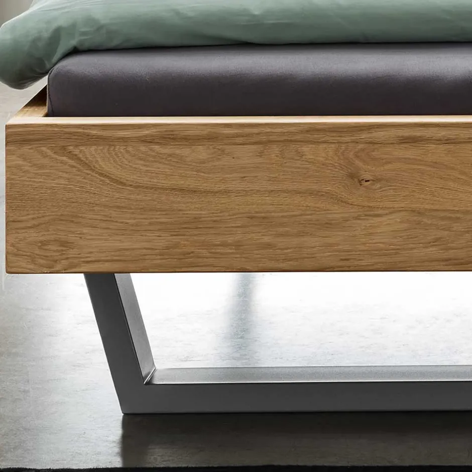 Massivholzmöbel|Komfortbetten*Pharao24 Wildeiche Bett Snaucia