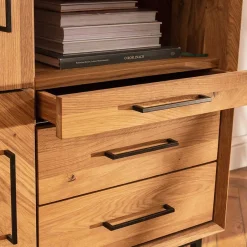 Küchenkommode|Wohnzimmerkommoden*Pharao24 Wildeiche Dielen Kommode Yalley