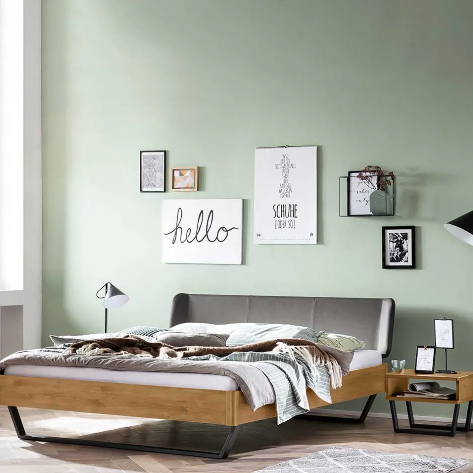 Pharao24 Wildeiche Doppelbett Bella> Doppelbetten|Massivholzbetten