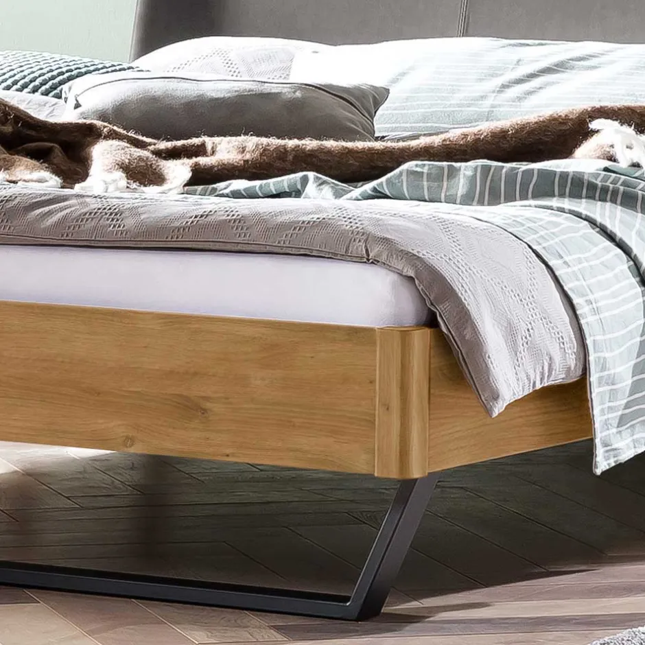 Pharao24 Wildeiche Doppelbett Bella> Doppelbetten|Massivholzbetten